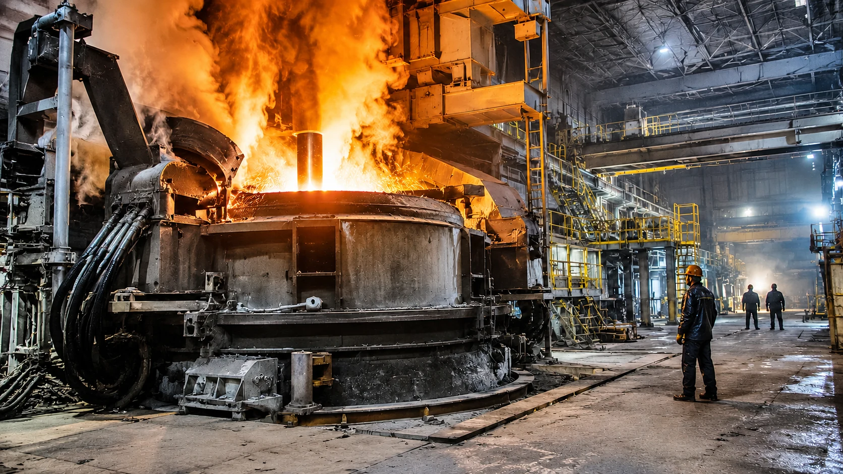 Forno elétrico a arco em aciaria — Siderurgia FEA