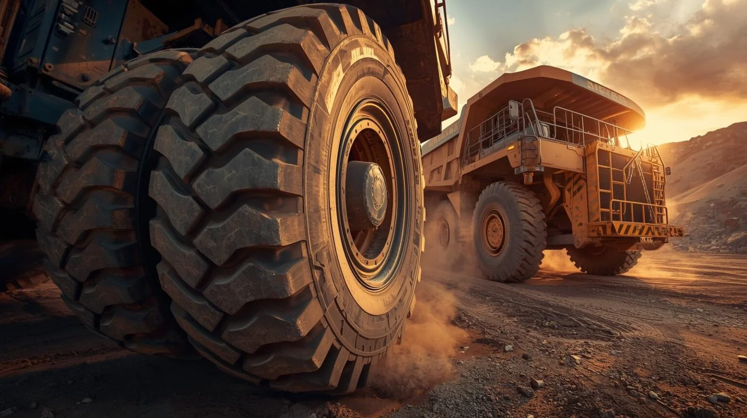 Pneu OTR de mineração